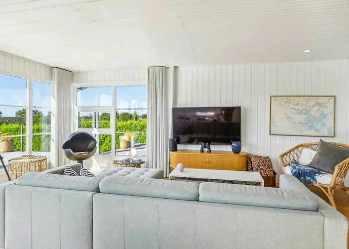 With View And Pool On South Funen